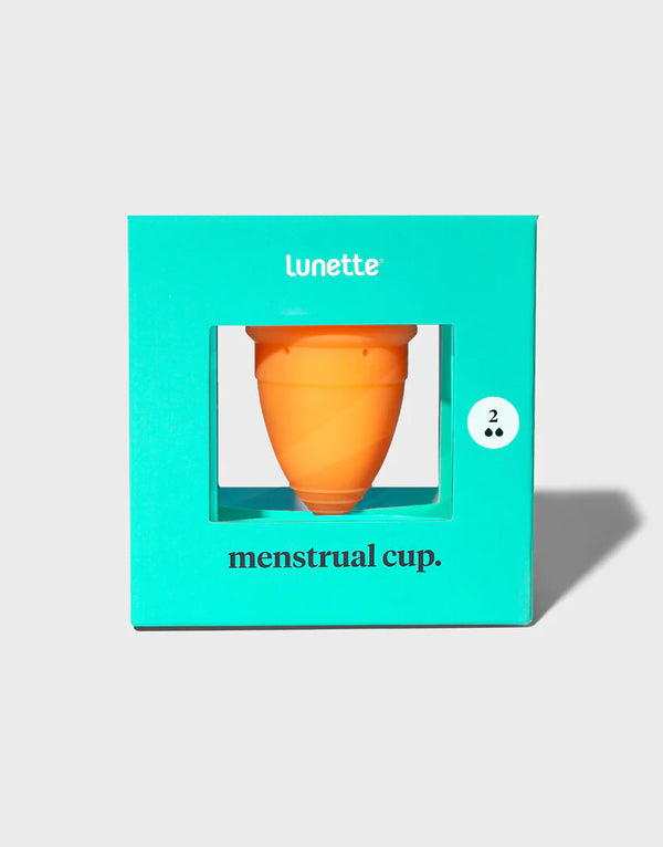 Lunette - Copo Menstrual Laranja - lunegroup-pt