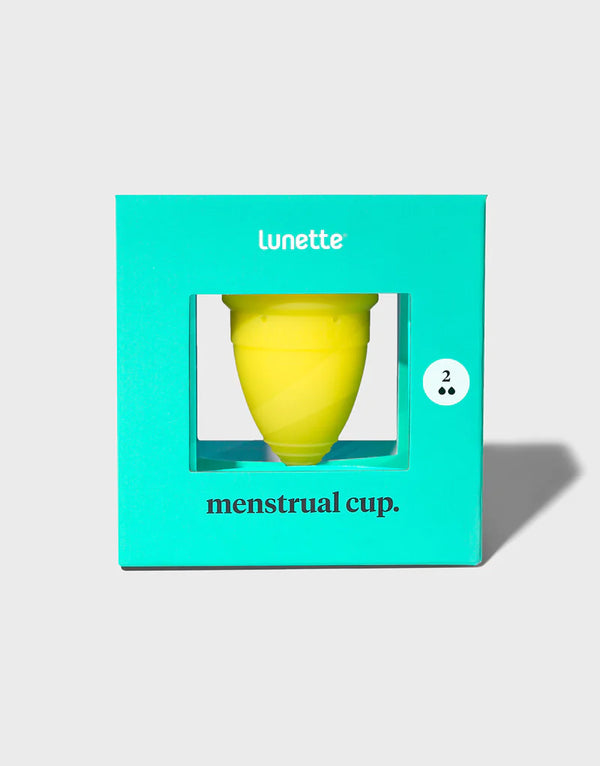 Lunette - Copo Menstrual Amarelo - lunegroup-pt