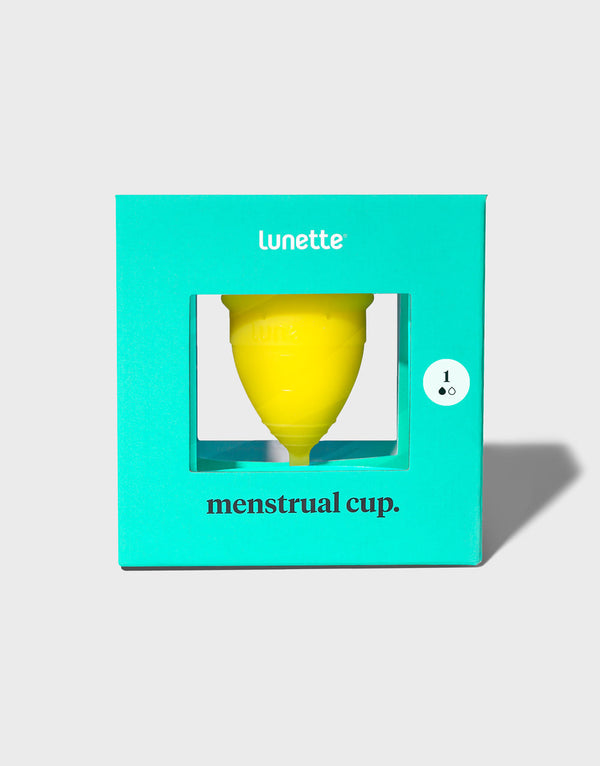 Lunette - Copo Menstrual Amarelo - lunegroup-pt